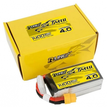 Akumulator LiPo Tattu R-Line 4.0 1400mah 14,8V 130C 4S1P XT60